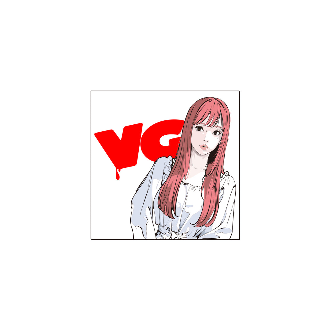 Yura Ryogi red Sticker