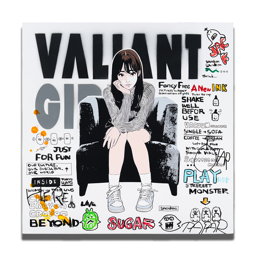 Backside works. solo exhibition -characters- – VALIANT GALLERY ONLINE