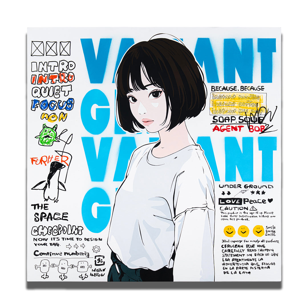 Backside works. solo exhibition-characters- – VALIANT GALLERY ONLINE