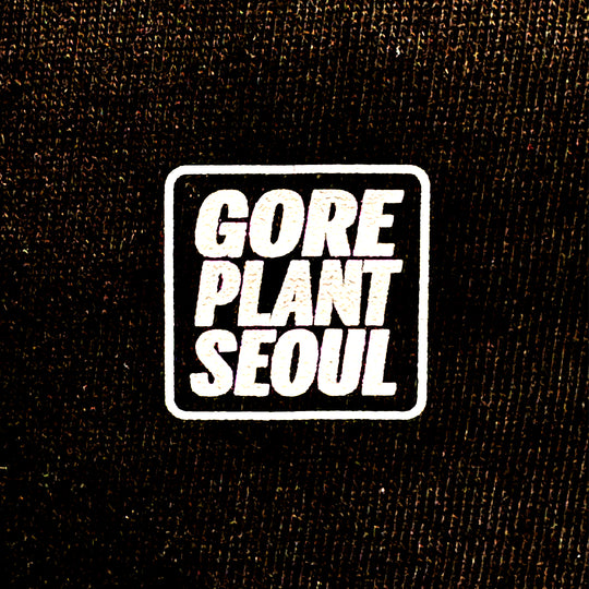 GORE PLANT collaboration Tシャツ ブラック