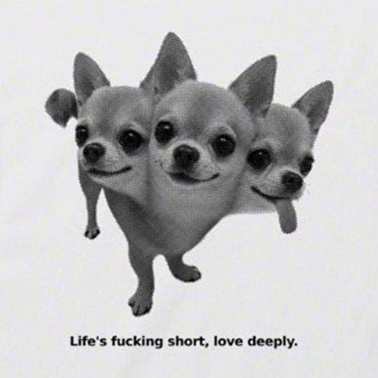 Love deeply Tシャツ ホワイト